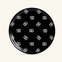 DG Logo Pizza Plate Round 32cm dolce gabbana casa dg logo pizza plate round 32cm