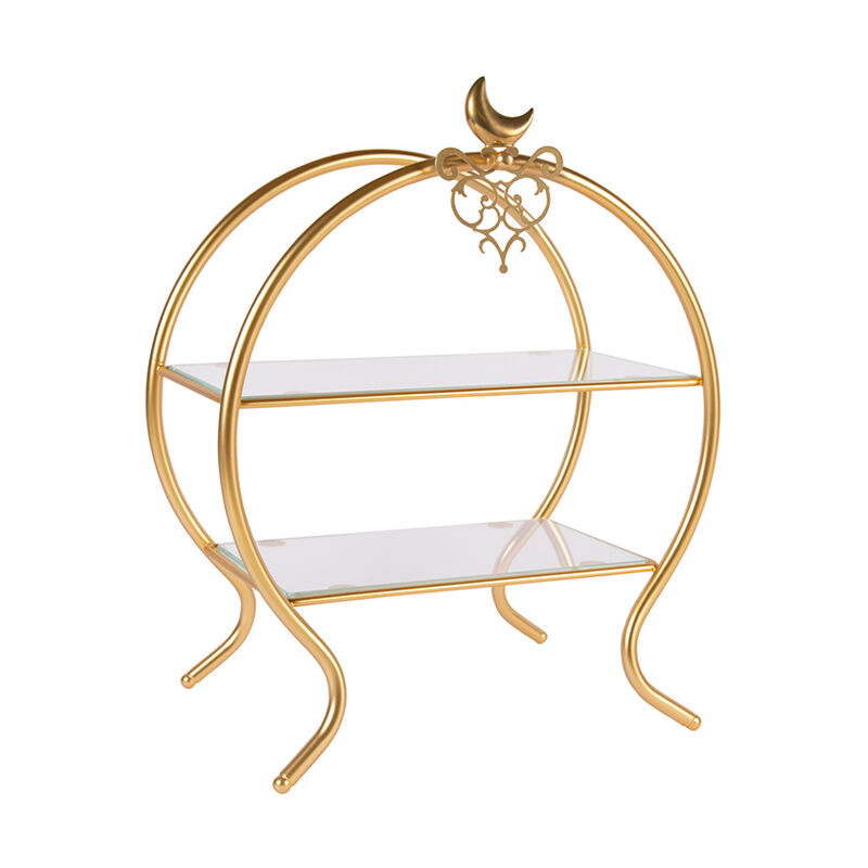 Extravaganza Gold 2-Tier Pastry Stand, large