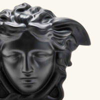 versace medusa grande vase small black