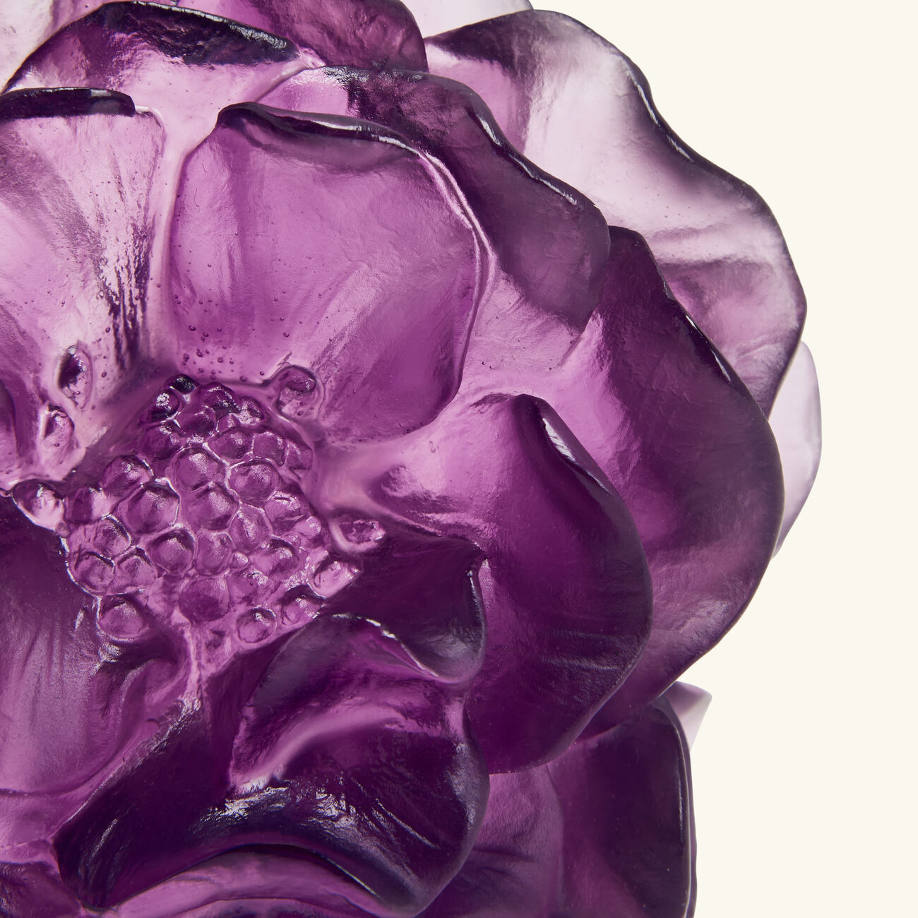 Camellia Flower Figurine Mini Violet daum camellia flower figurine mini violet