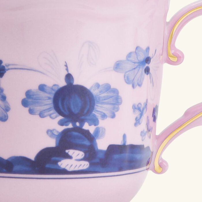 جينوري 1735 كوب الشاي والقهوة أوريينتي إيتاليانو أزاليا وردي