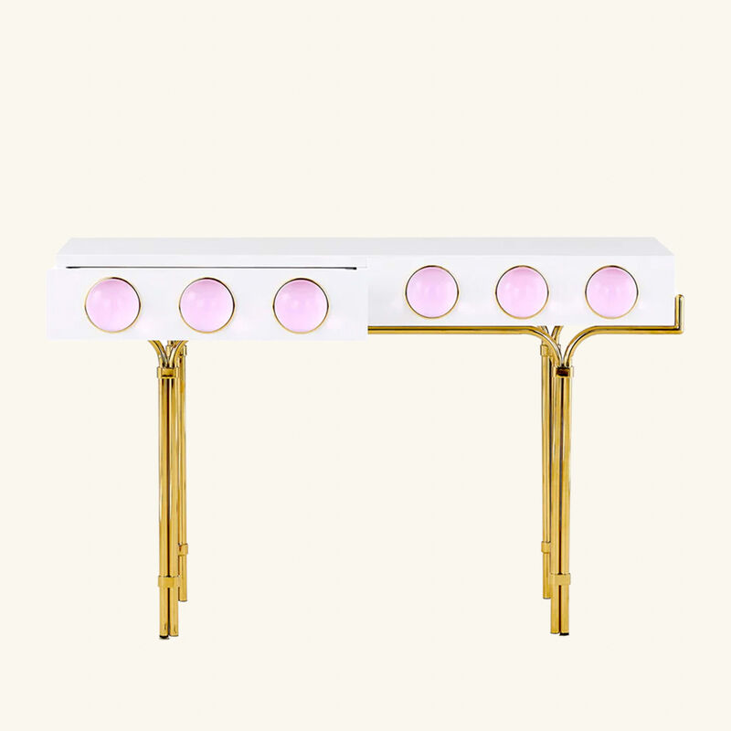 Globo Console White jonathan adler globo console white