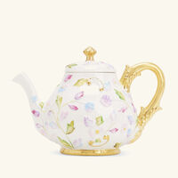 villari taormina tea pot pink