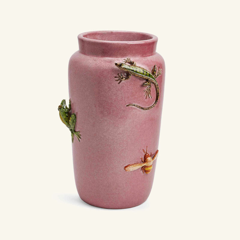 Blooming Vase Medium Pink etro blooming vase medium pink