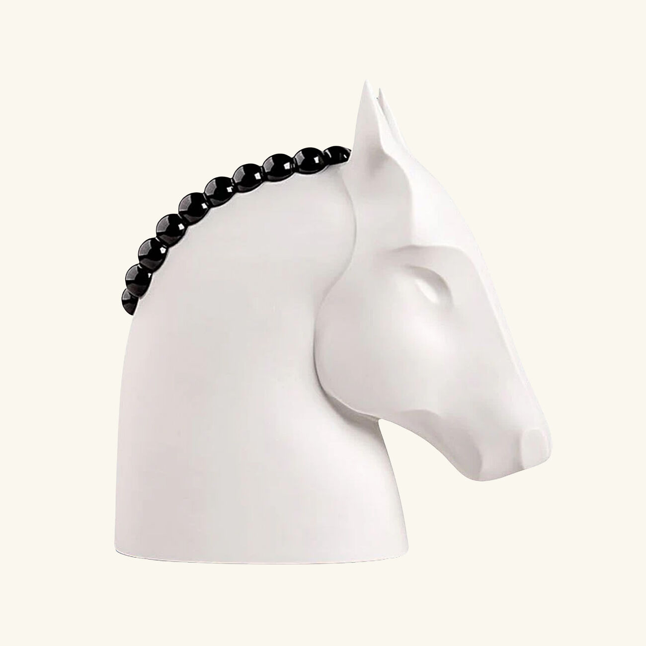 Horse Vase Medium White lladro horse vase medium white