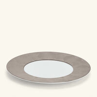 Silva Salad Rim Plate Silver 21cm bernardaud silva salad rim plate silver 21cm
