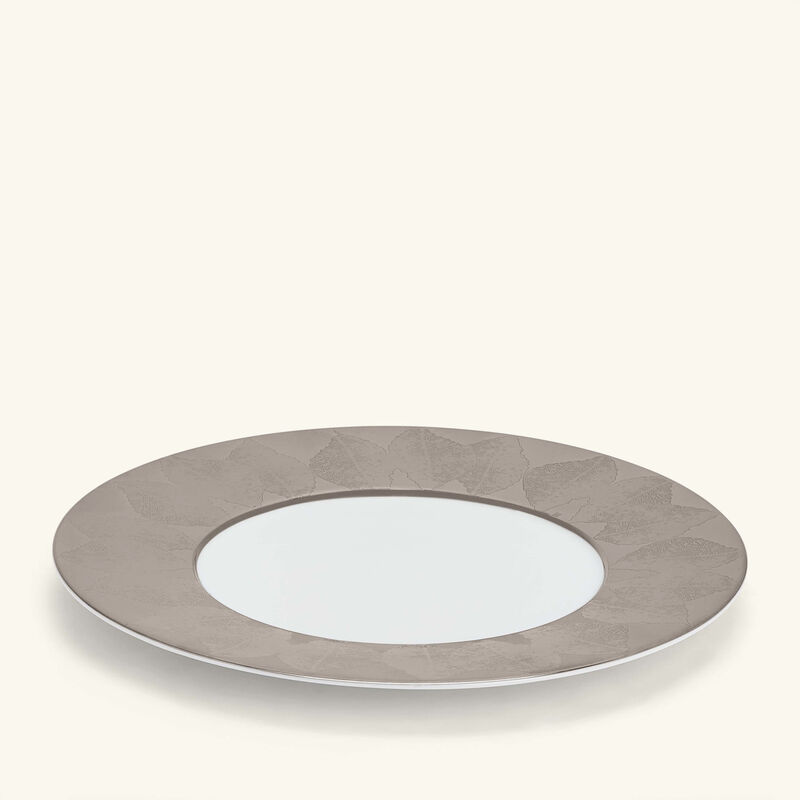 Silva Salad Rim Plate Silver 21cm bernardaud silva salad rim plate silver 21cm