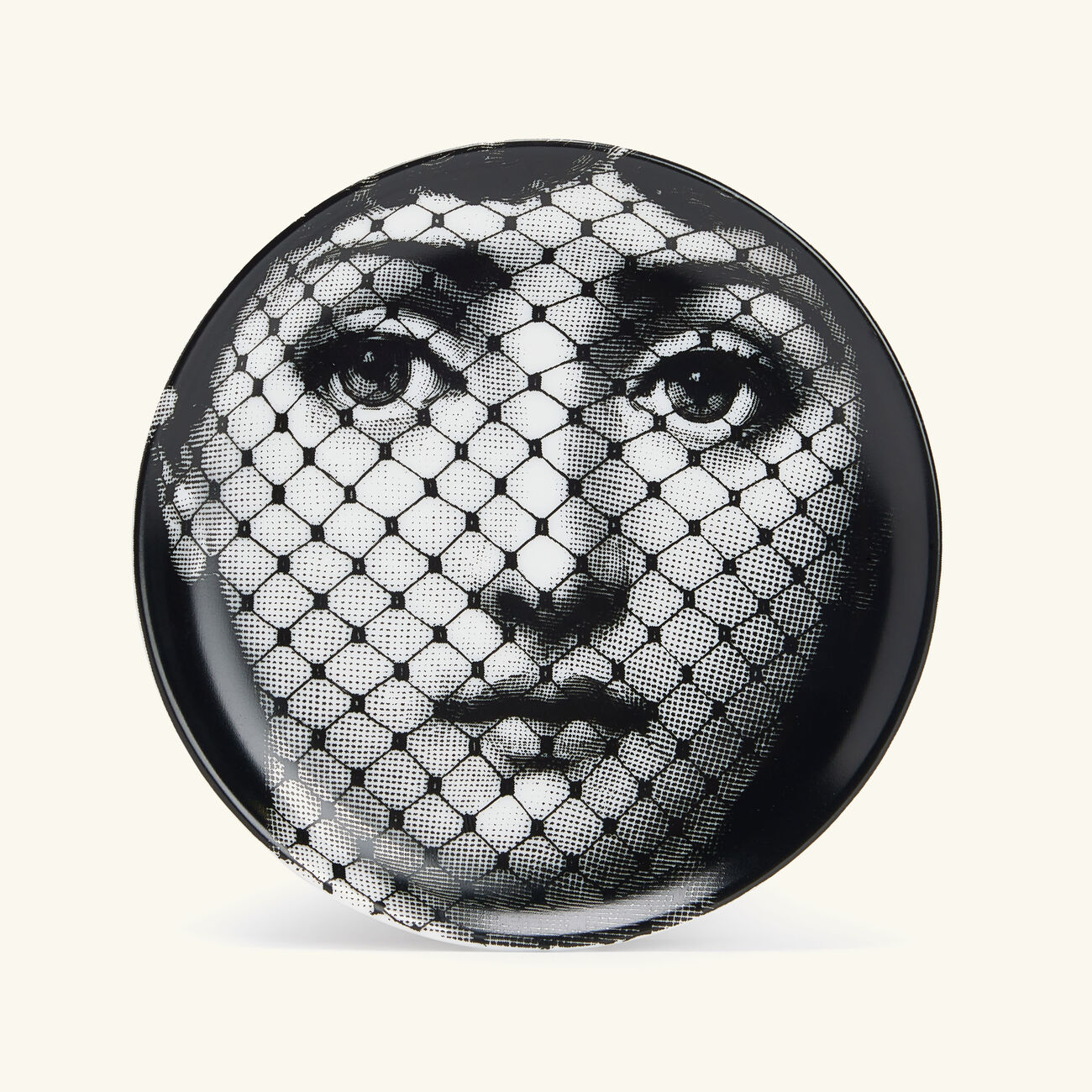 Tema e Variazioni No.78 Coaster Grey fornasetti tema e variazioni no 78 coaster grey