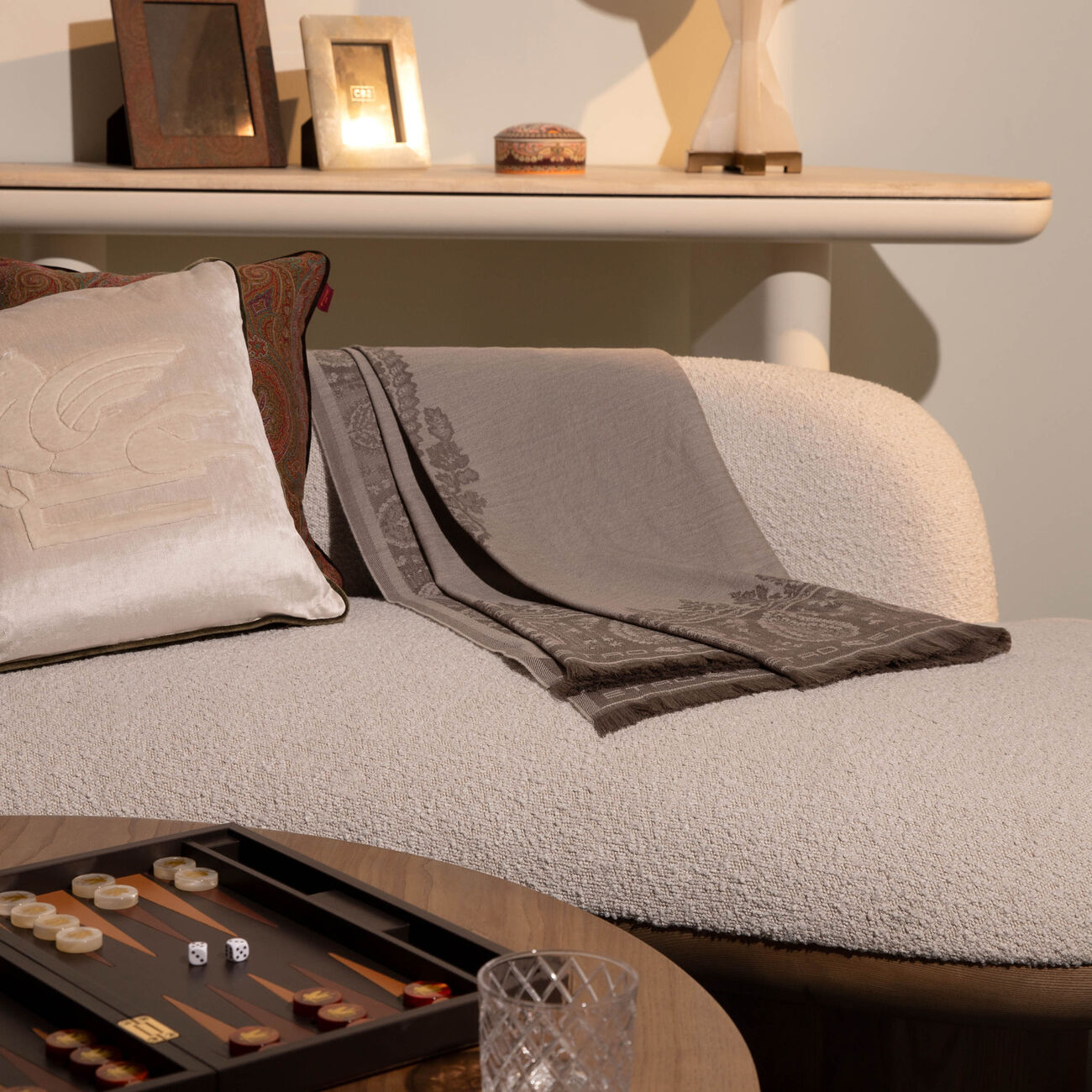 Tagete Throw Brown etro tagete throw brown