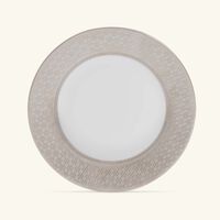 bernardaud divine bread   butter plate round silver 16cm
