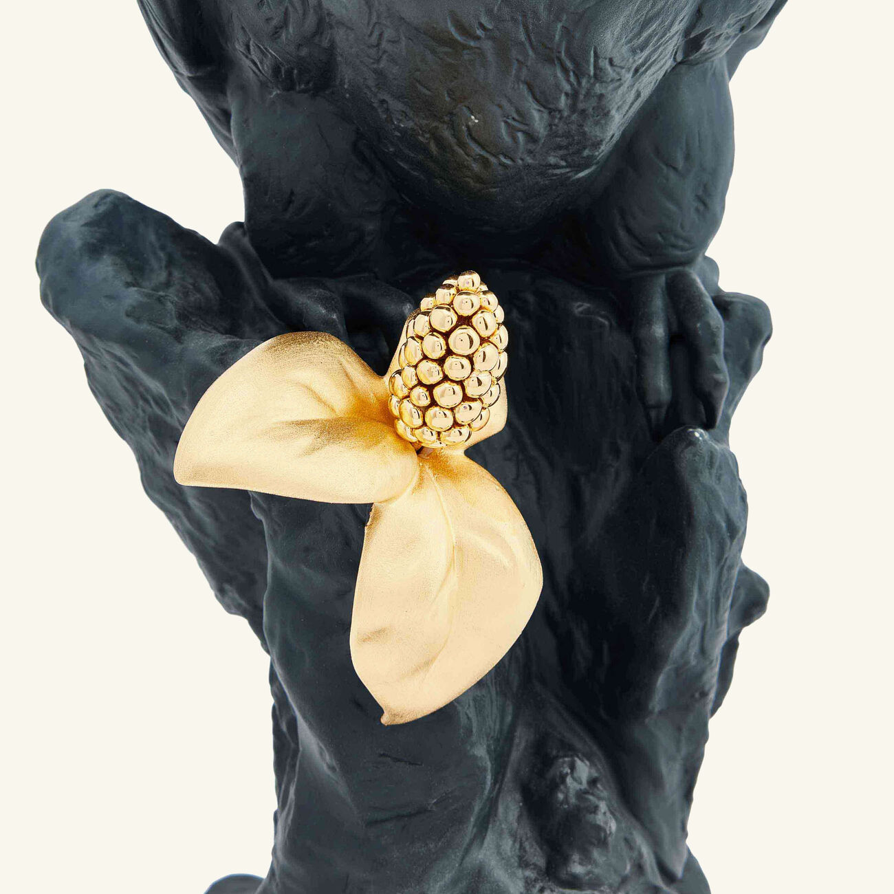 Macaw Bird Sculpture Large Black lladro macaw bird sculpture large black