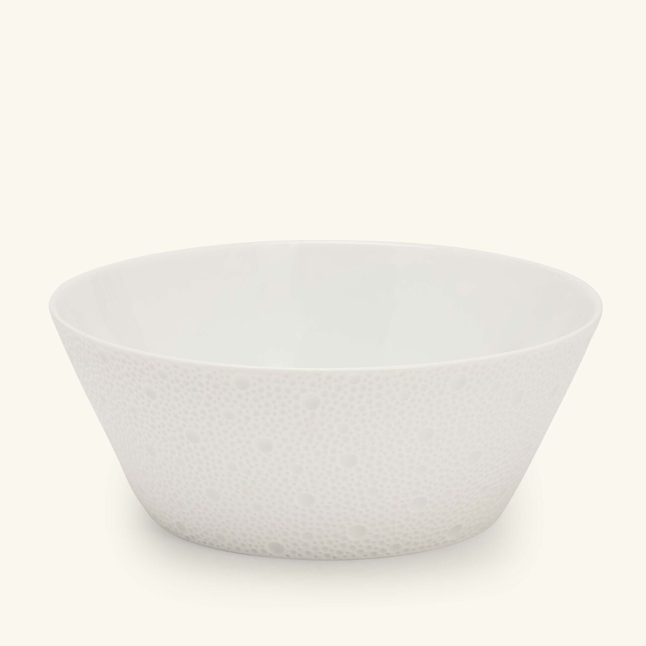 Ecume Salad Bowl White 20cm bernardaud ecume salad bowl white 20cm