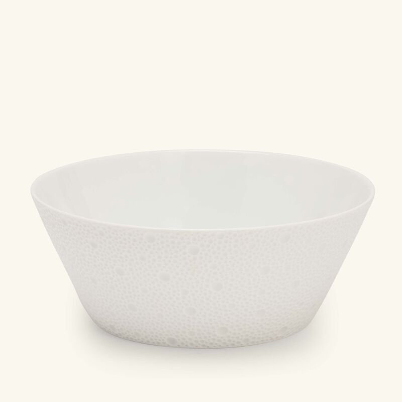 Ecume Salad Bowl White 20cm bernardaud ecume salad bowl white 20cm