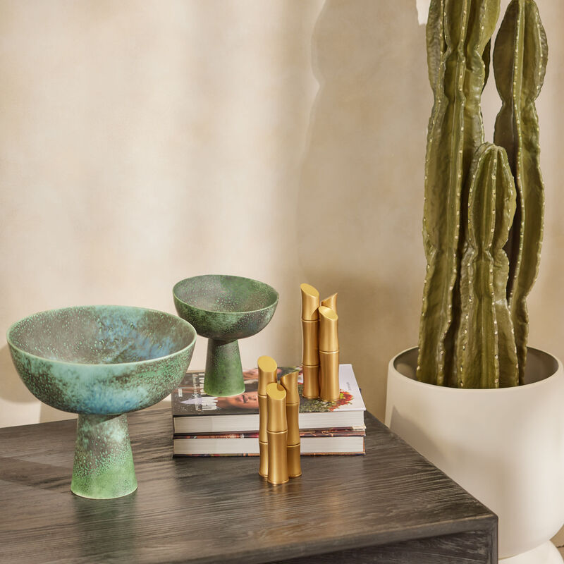 لوبجيه مسند الكتب بامبو ذهبي