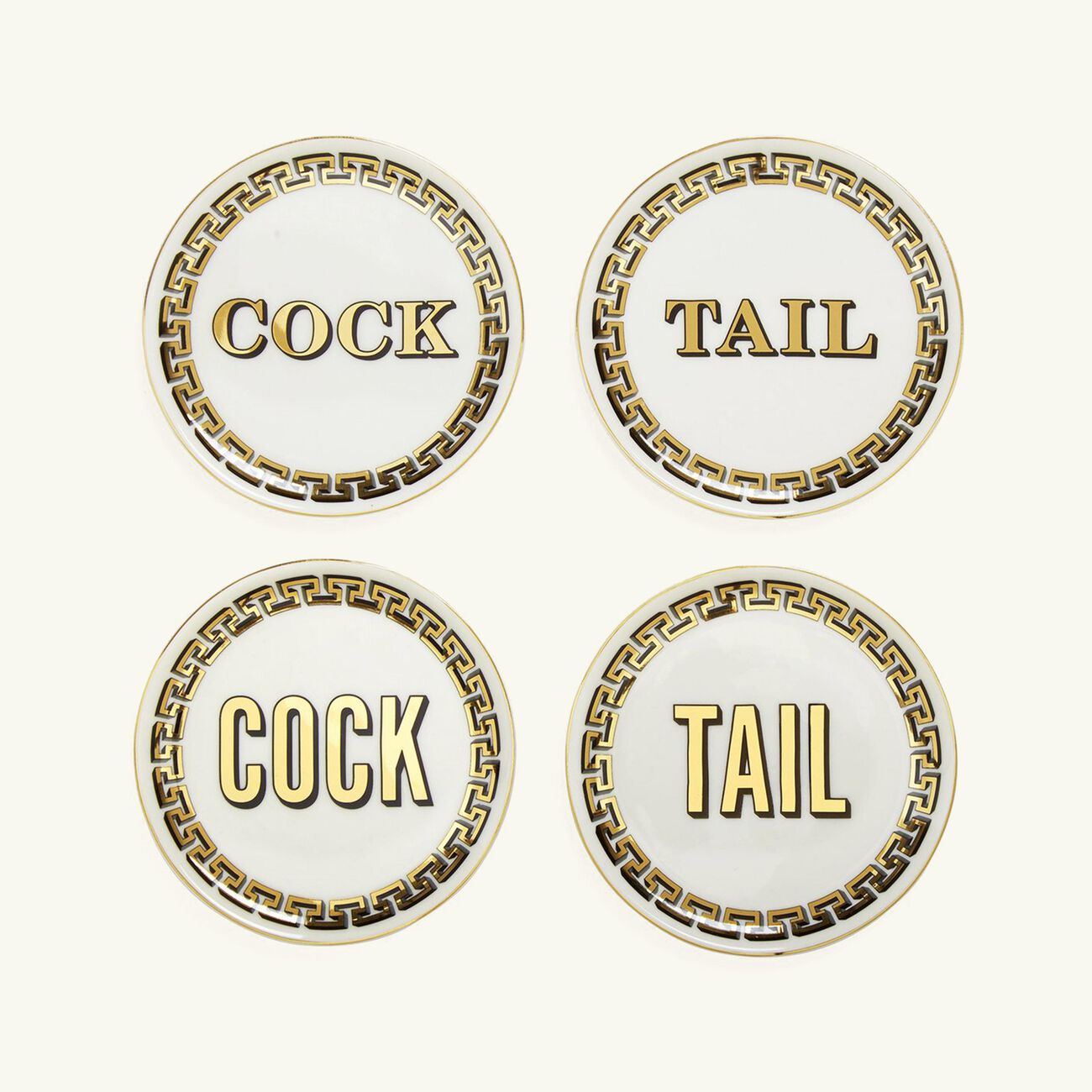 Cocktail Coaster Set Of 4 jonathan adler cocktail coaster set of 4