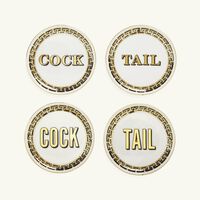 Cocktail Coaster Set Of 4 jonathan adler cocktail coaster set of 4