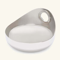 oh de christofle serving bowl small stainless steel