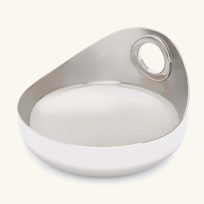oh de christofle serving bowl small stainless steel