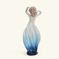 lladro ethereal spirit sculpture medium blue