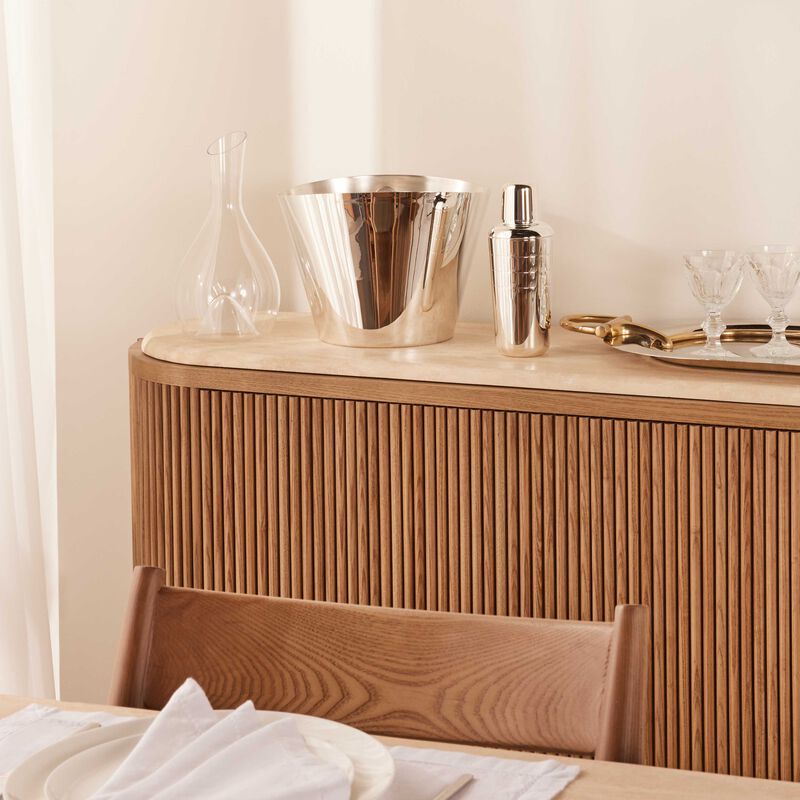 christofle graphik shaker silver plated