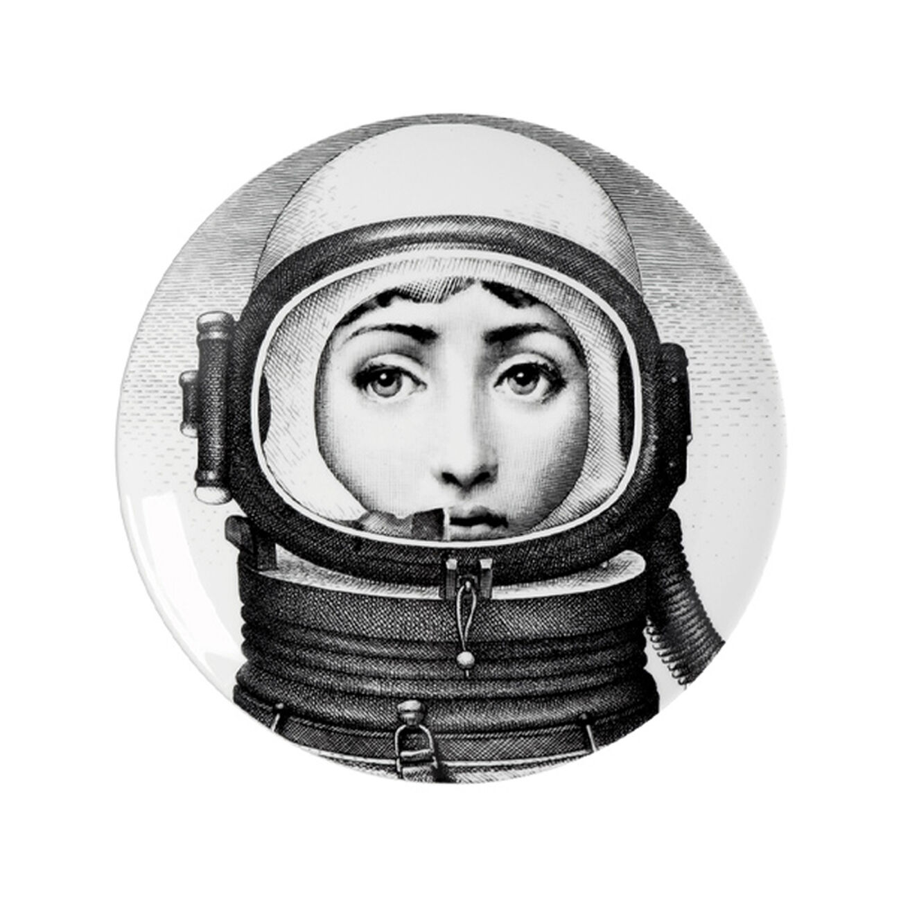 Tema e Variazioni no.181 Wall Plate fornasetti tema e variazioni no 181 wall plate