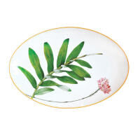 Jardin Indien Oval Platter, small
