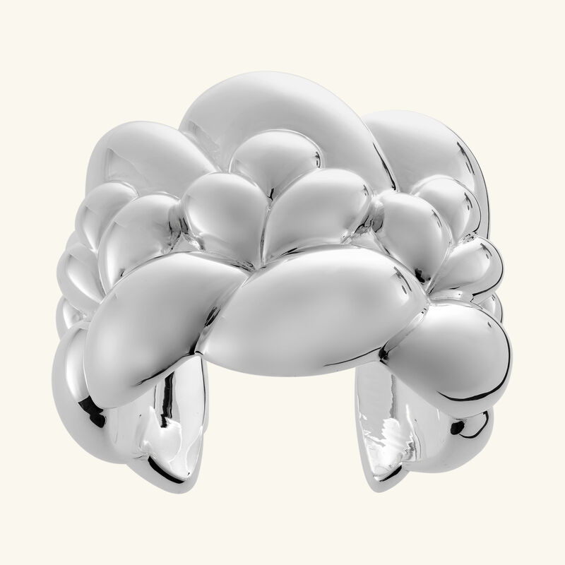 Babylone Cuff Bracelet Sterling Silver Size 2 christofle babylone cuff bracelet sterling silver size 2