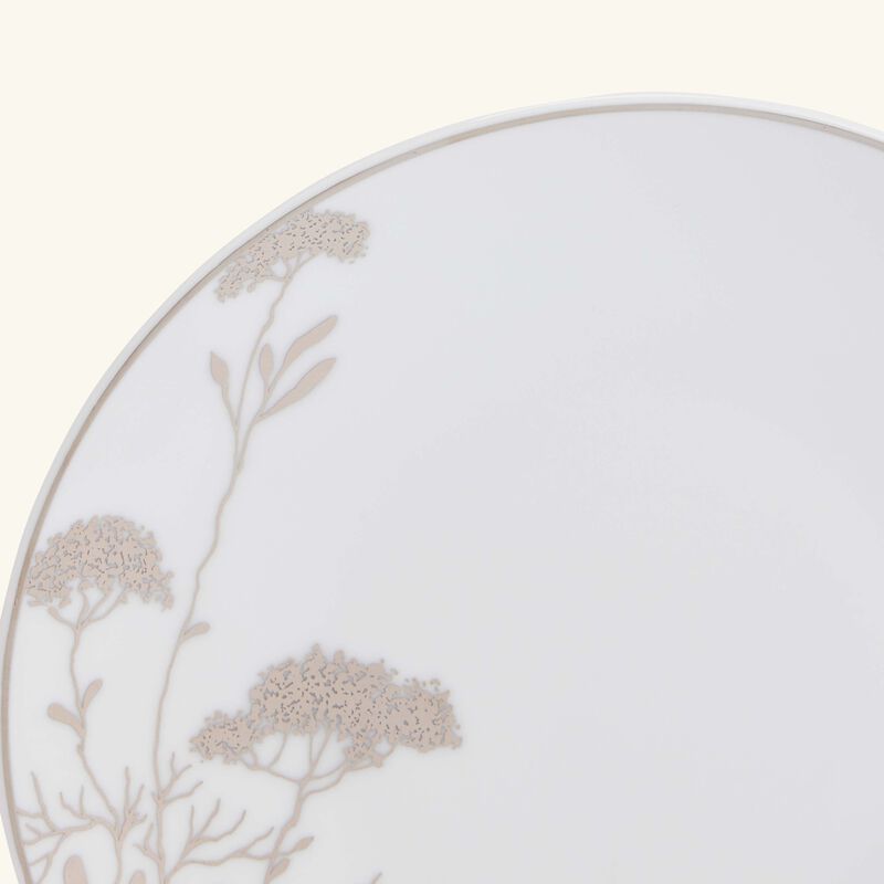 bernardaud promenade bread   butter plate round silver 16cm