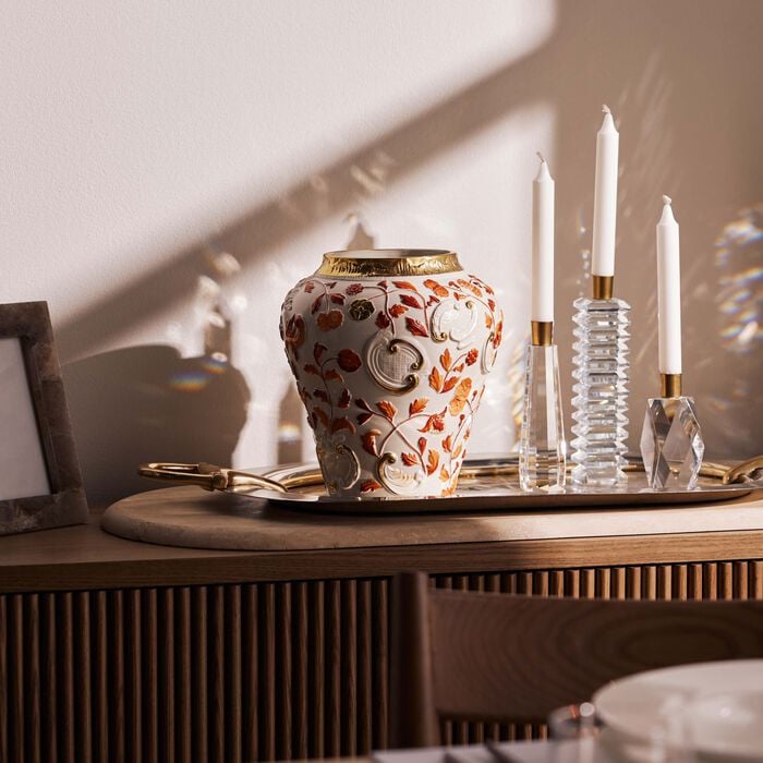 Taormina Vase Small Red villari taormina vase small red