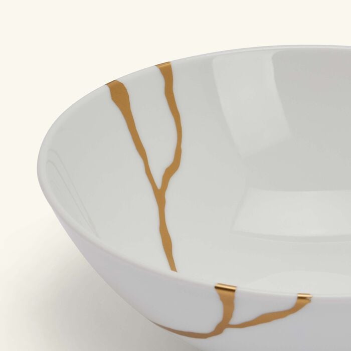Kintsugi Bowl Round White bernardaud kintsugi bowl round white