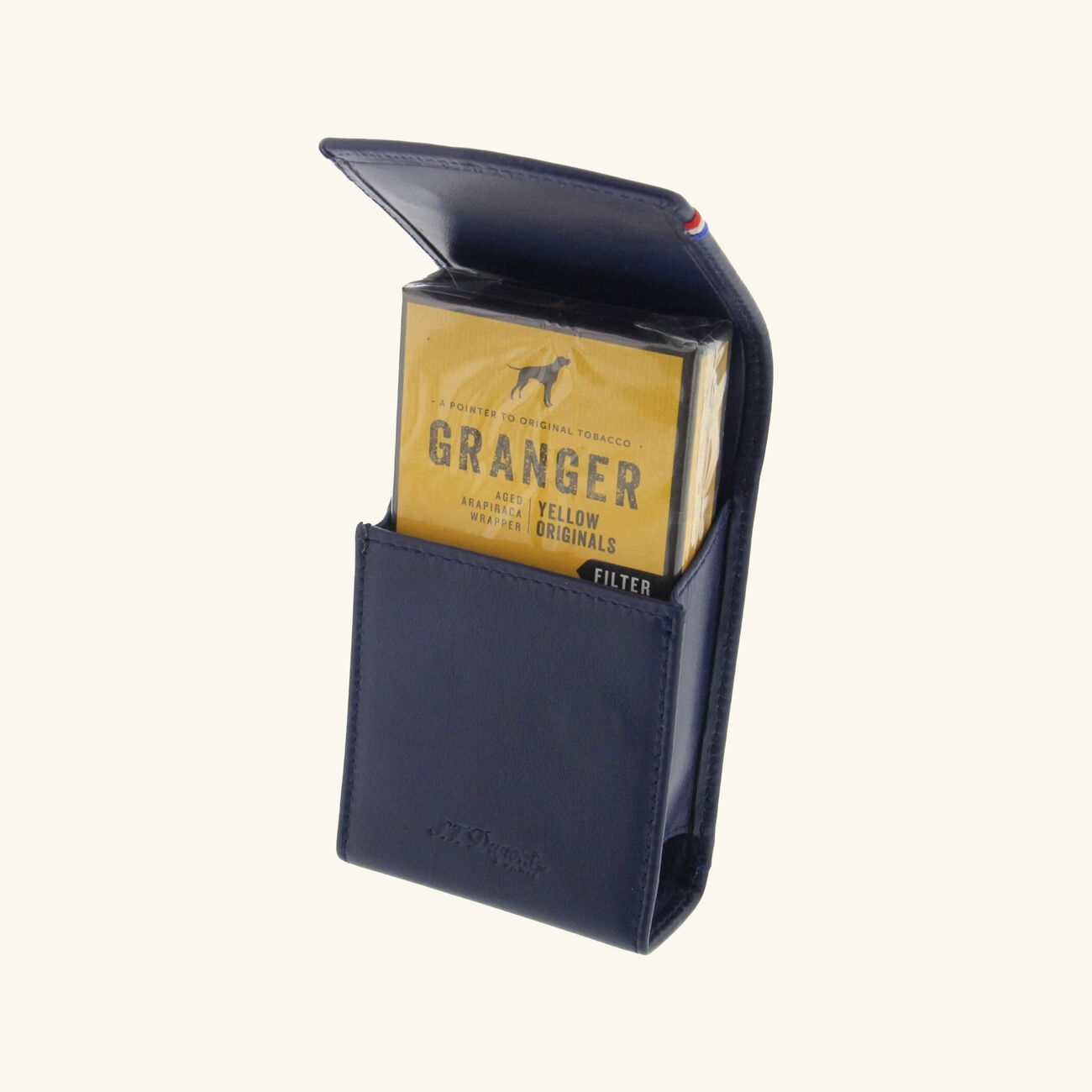 Cigarette Pack Case Blue st dupont cigarette pack case blue