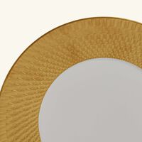 Twist Charger Plate Round Gold 30cm bernardaud twist charger plate round gold 30cm