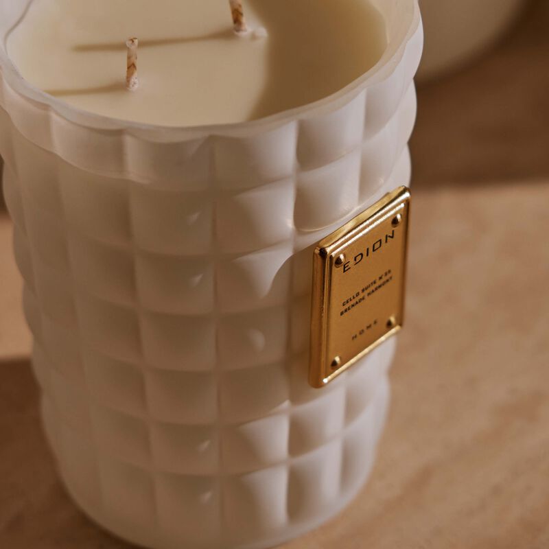 edion cello suite no 25 grenade harmony bianca scented candle 300g