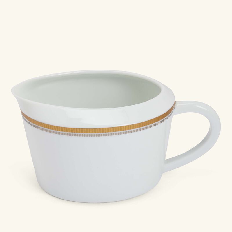 bernardaud gage gravy boat white