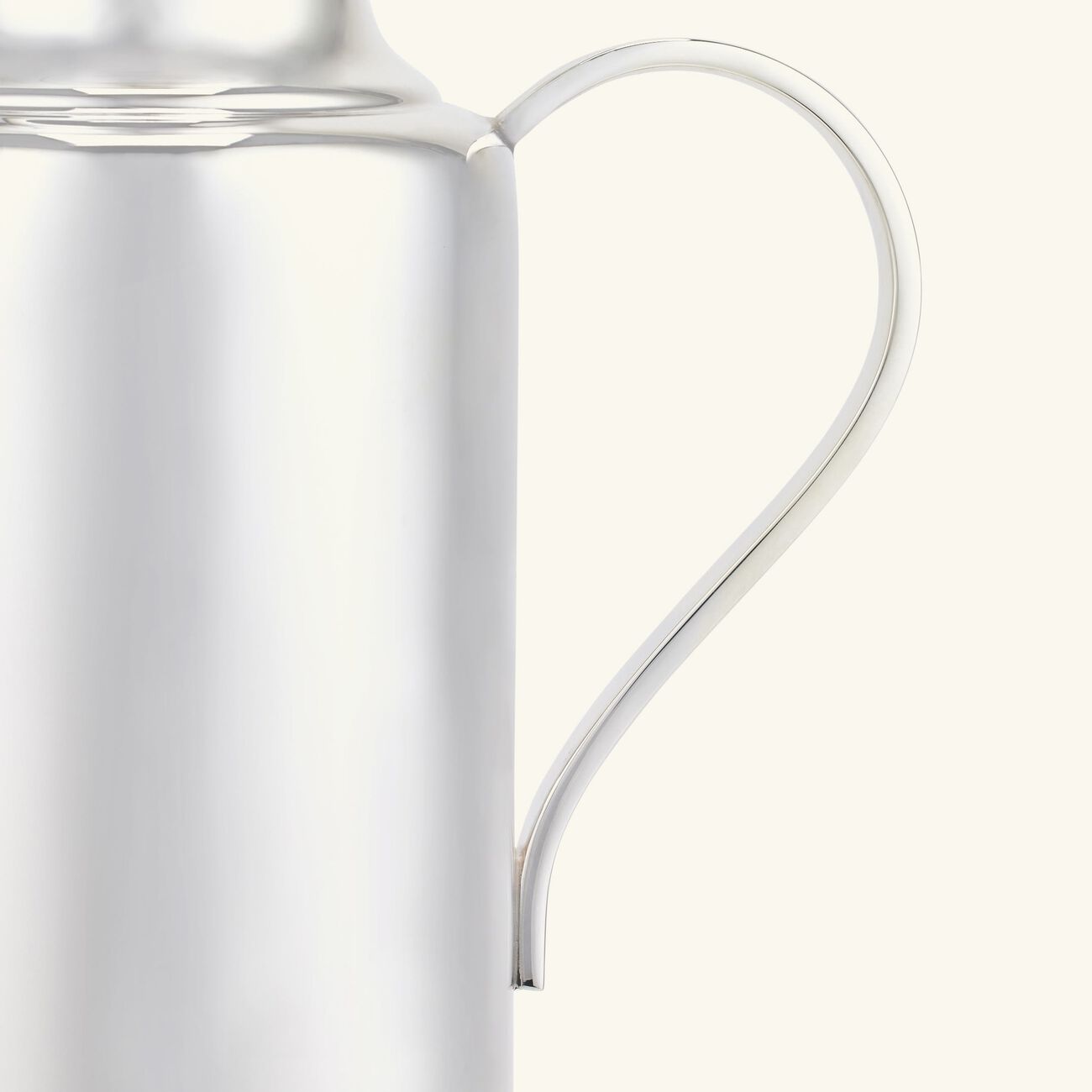 كريستوفل مرطبان آلبي العازل للحرارة باللون الفضي