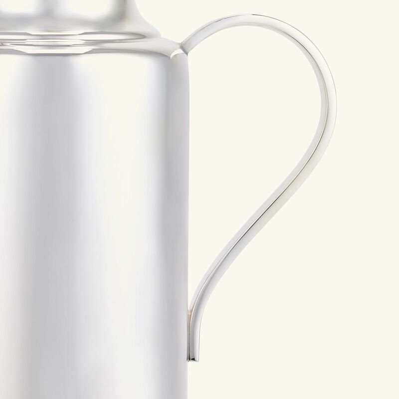 كريستوفل مرطبان آلبي العازل للحرارة باللون الفضي