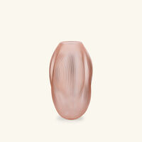 lalique alize vase medium pink