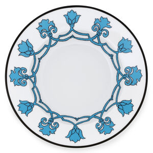Jaipur Soup Plate Blue, medium