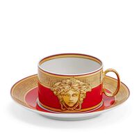 Golden Coin Cup & Saucer, small