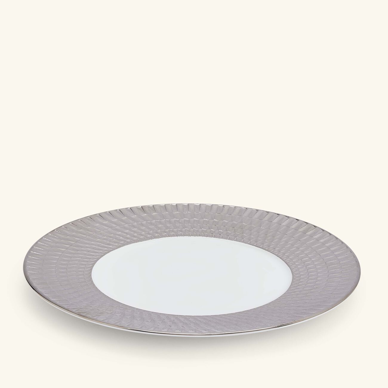 Twist Platine Salad Plate bernardaud twist platine salad plate