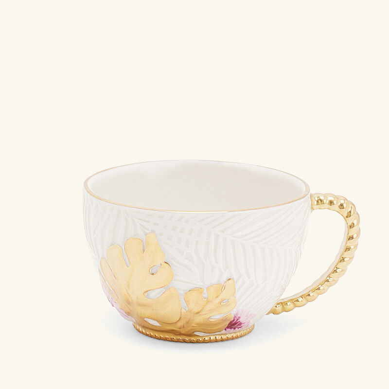 Acapulco Coffee Cup & Saucer White villari acapulco coffee cup saucer white