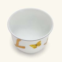 bernardaud aux oiseaux coffee cup gold