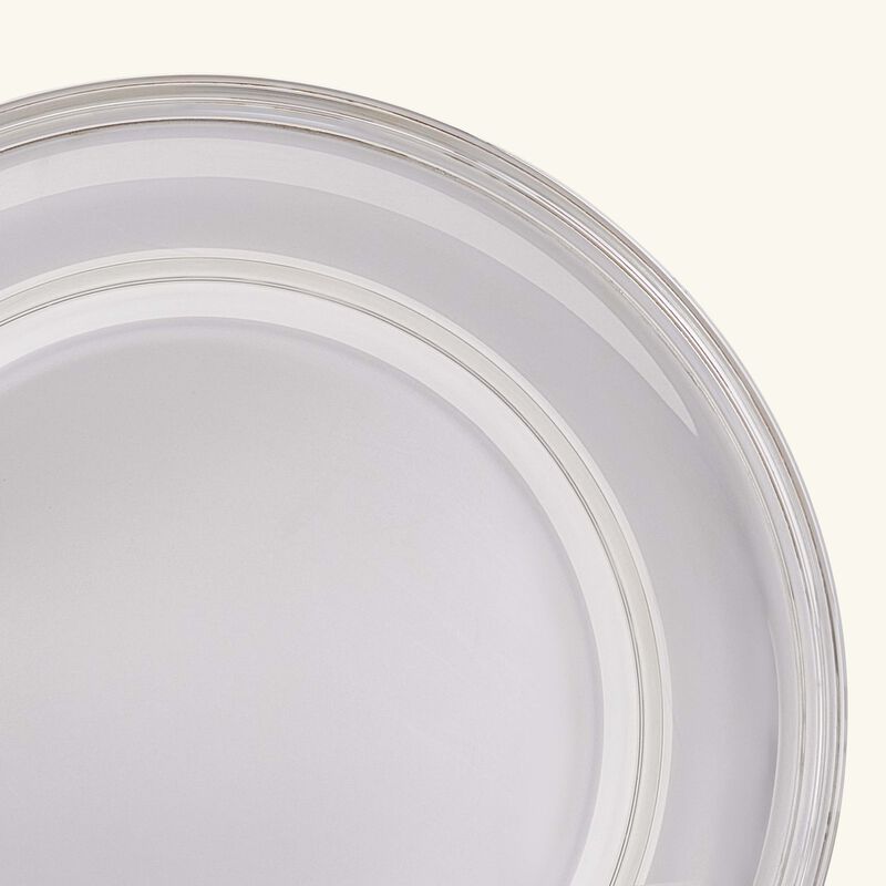 christofle albi serving platter round silver plated 40cm