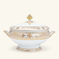 Aux Rois Soup Tureen Gold bernardaud aux rois soup tureen gold