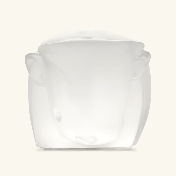 Niu Wang Wang OX Sculpture Small Clear lalique niu wang wang ox sculpture small clear