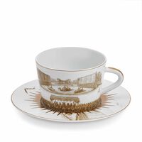 Versailles Enchante - Set of 4 Teacups & Saucers, small