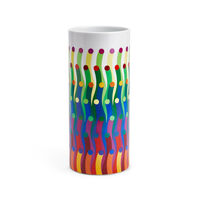 Surface Colorée Tube Vase - Limited Edition, small