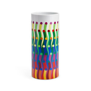 Surface Colorée Tube Vase - Limited Edition, medium