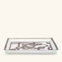 رالف لورين هوم صينية بيركن للحلى والمجوهرات مستطيلة صغيرة