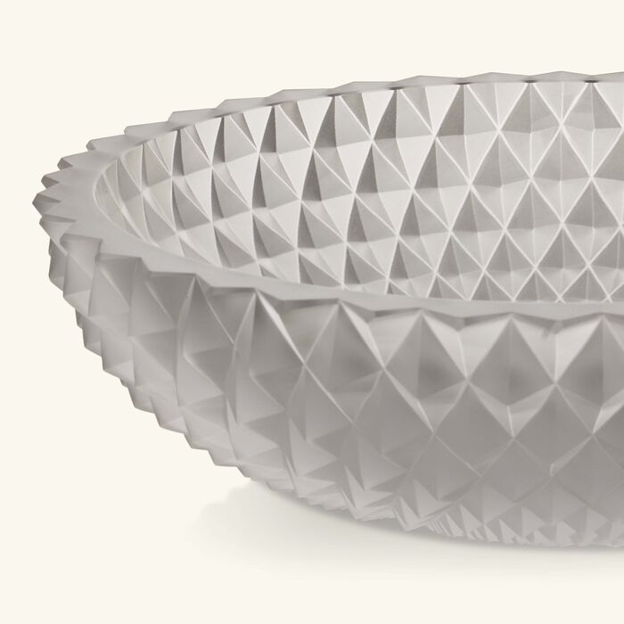 روكل الوعاء التزييني هيروين كوكو من الكريستال الشفاف